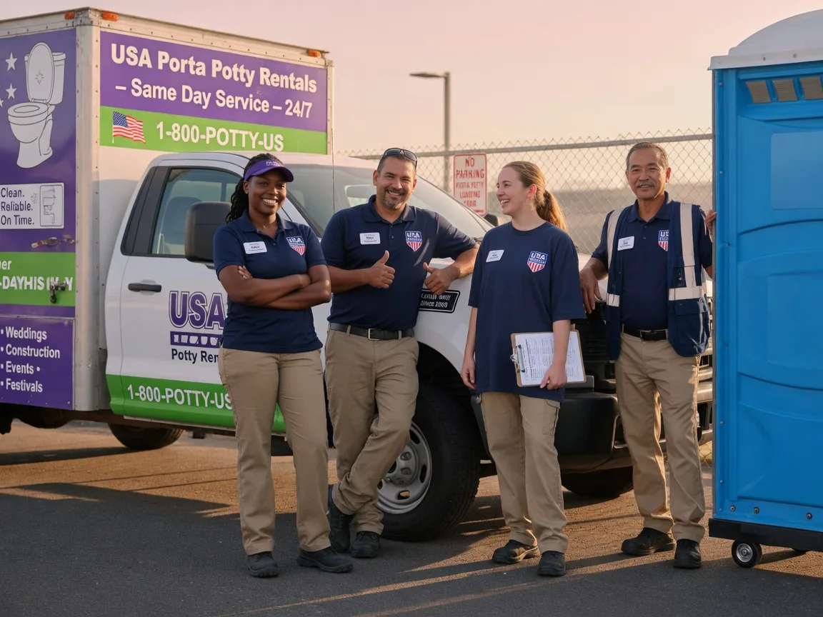 Porta Potty Rental company in Hartsville, IN
