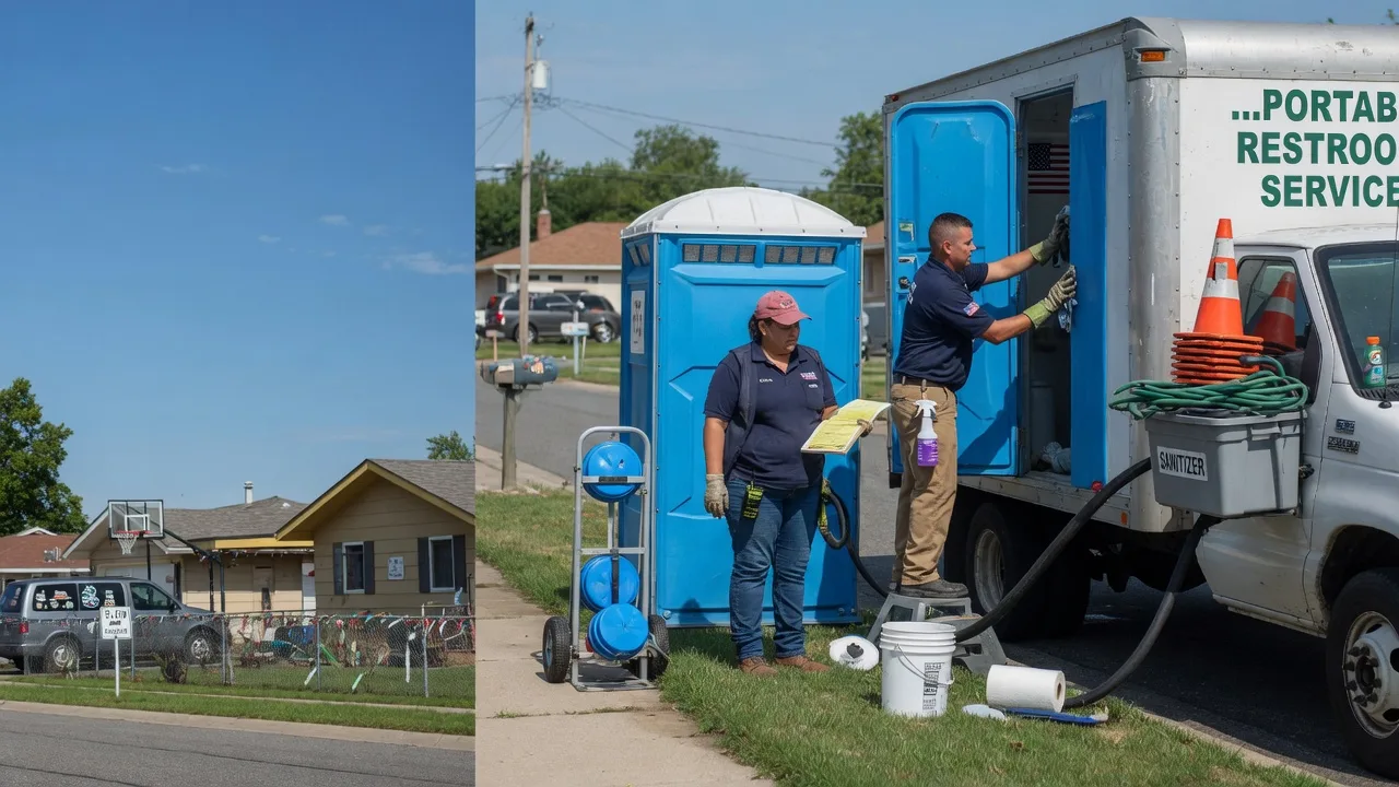 Portable Toilet Rental in Hartsville, IN near me